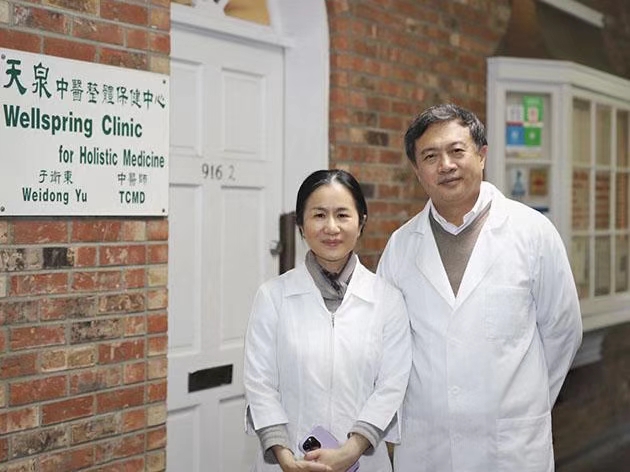 于卫东医师与张天渝医师